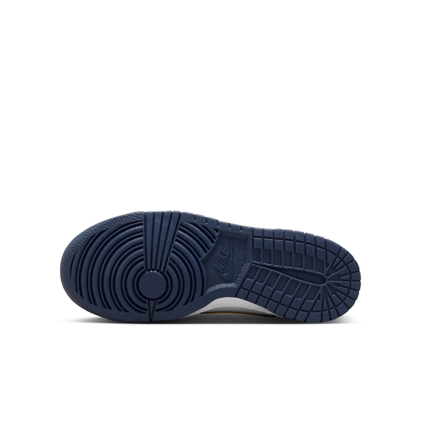Big Kid's Nike Dunk Low - "Wheat/Midnight Navy"