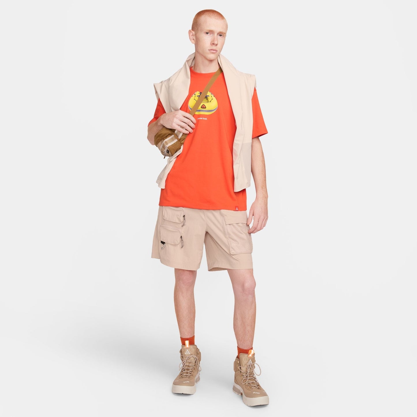 Nike ACG "Cruise Boat" Dri-FIT T-Shirt - Orange
