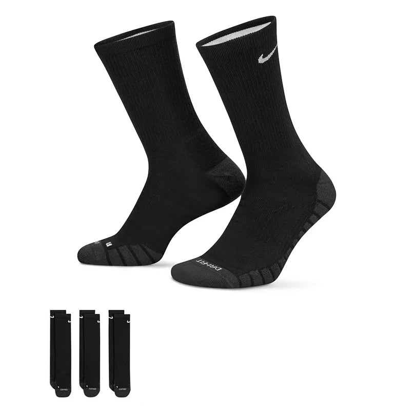 Nike Everyday Plus Cushion Crew 3 Pack Sock - Black