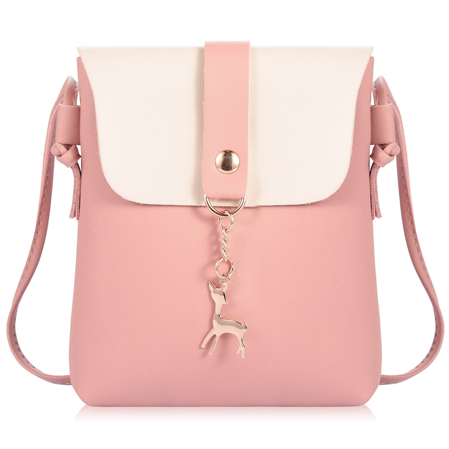 Women Girl Small Crossbody Bags PU Leather Messenger Bags Waterproof Clutch Purse Phone Wallet Pocket Pouch Satchel