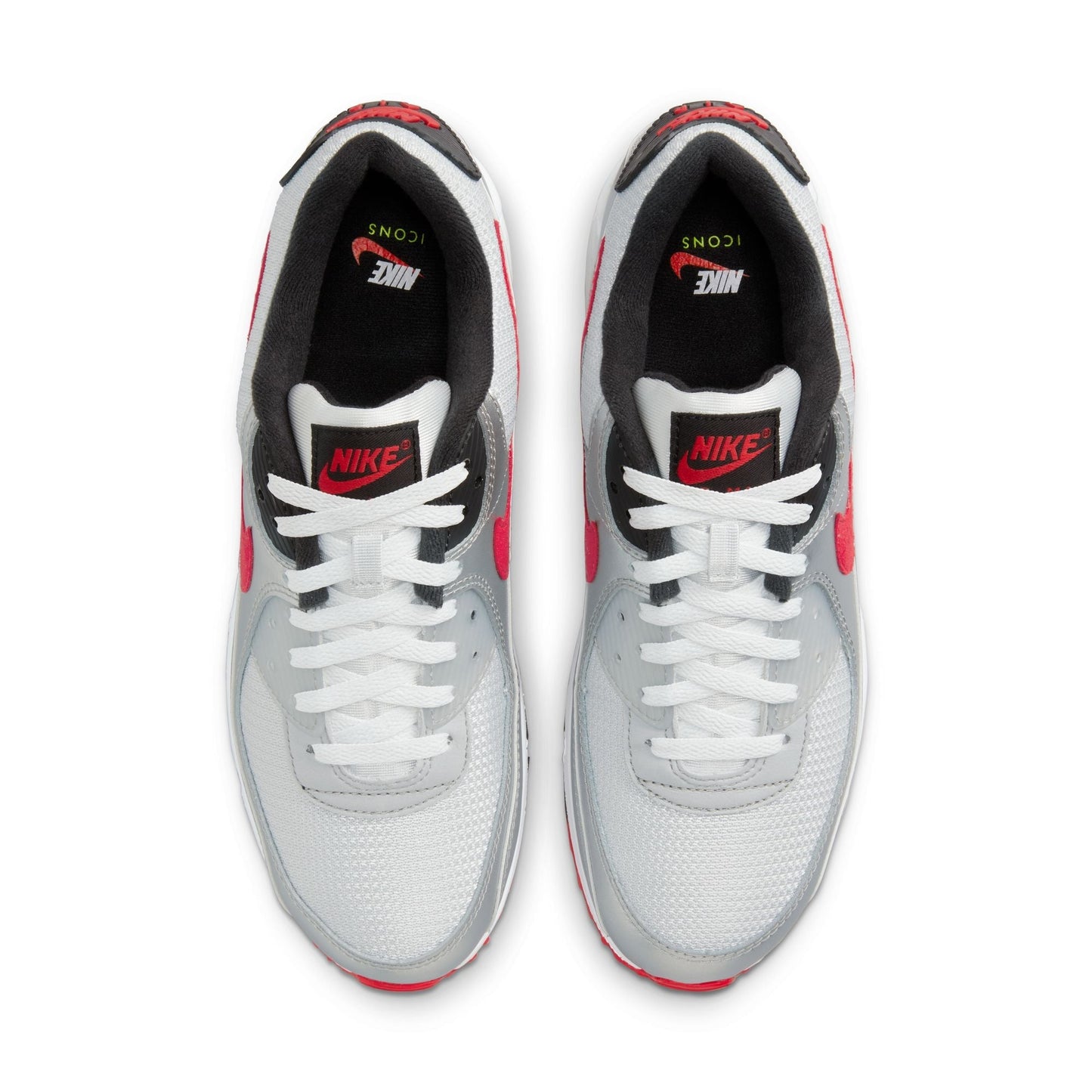 Men's Nike Air Max 90 - Photon Dust/University Red