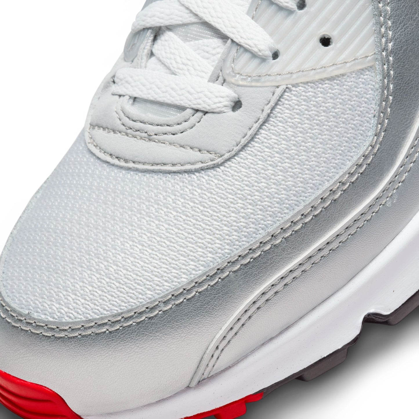Men's Nike Air Max 90 - Photon Dust/University Red