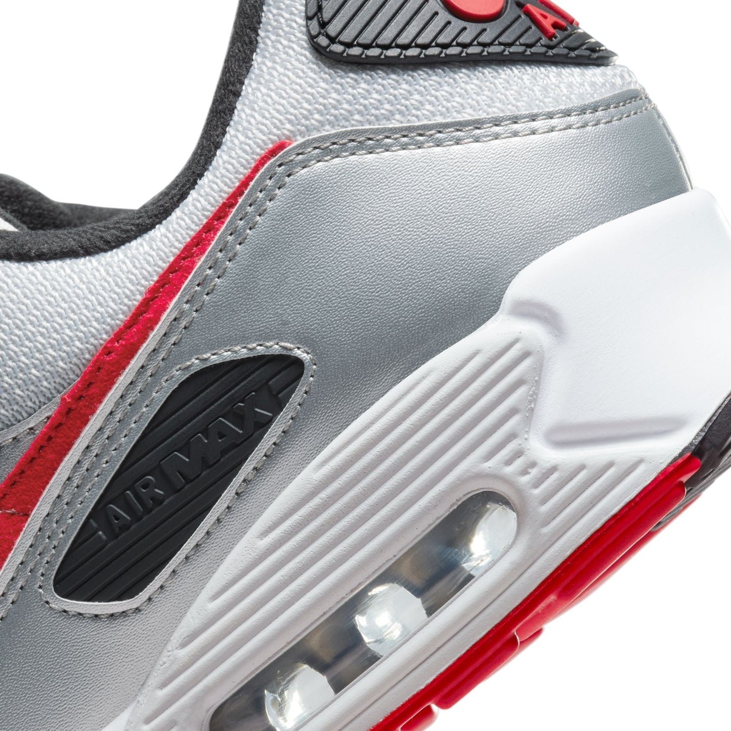 Men's Nike Air Max 90 - Photon Dust/University Red