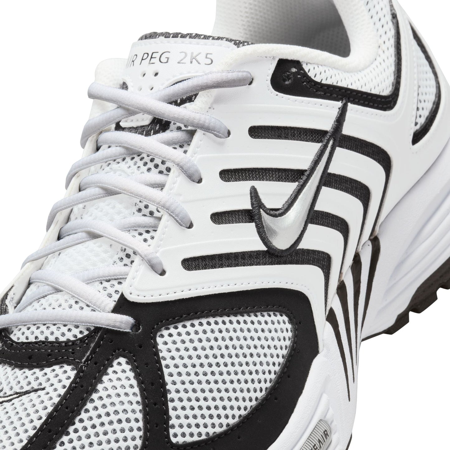 Men's Nike Air Peg 2K5 - "White/Metallic Silver-Black"
