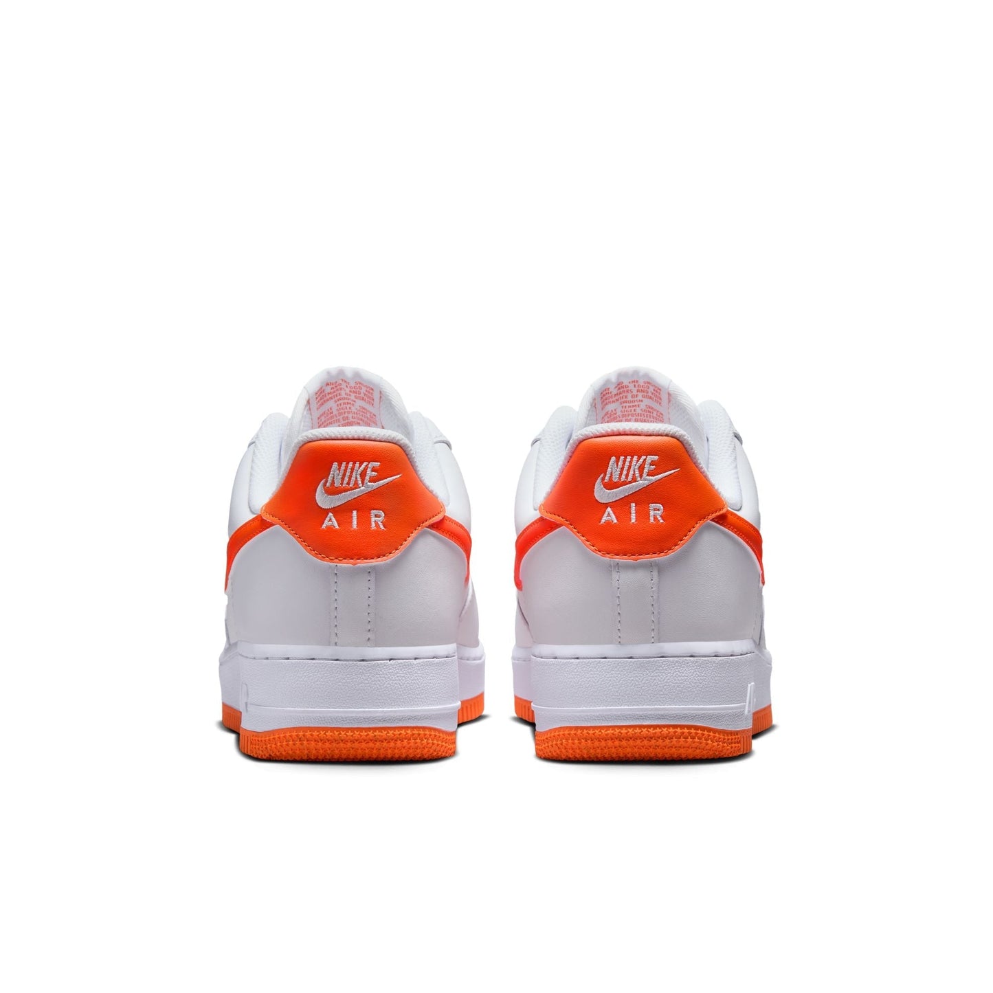 Men's Nike Air Force 1 '07 - "White Safety Orange"
