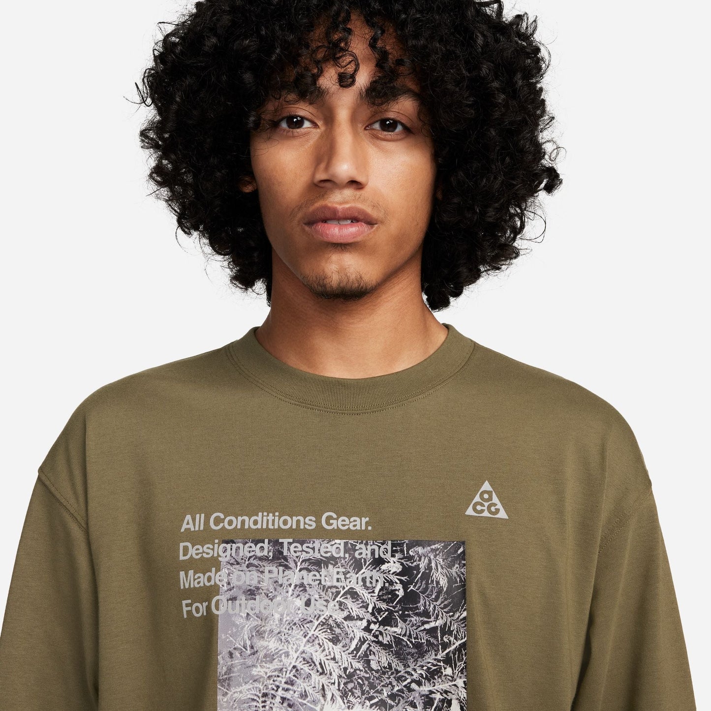 Nike ACG Long Sleeve T-Shirt - Medium Olive