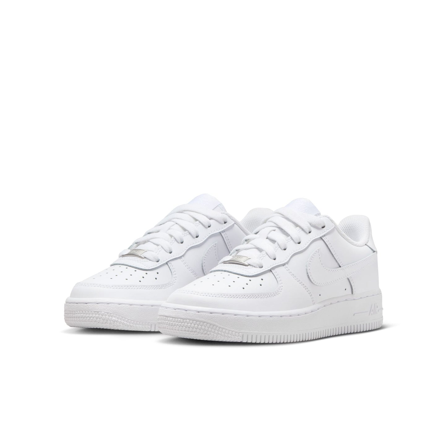 Big Kid's Nike Air Force 1 LE - "White/White"