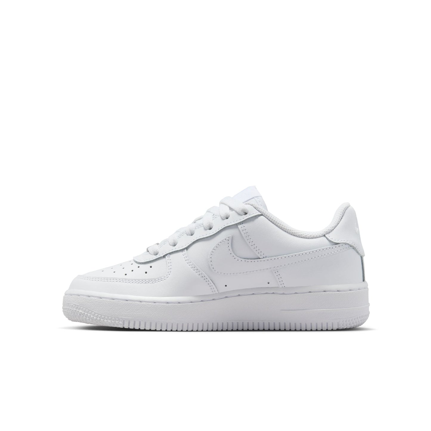 Big Kid's Nike Air Force 1 LE - "White/White"