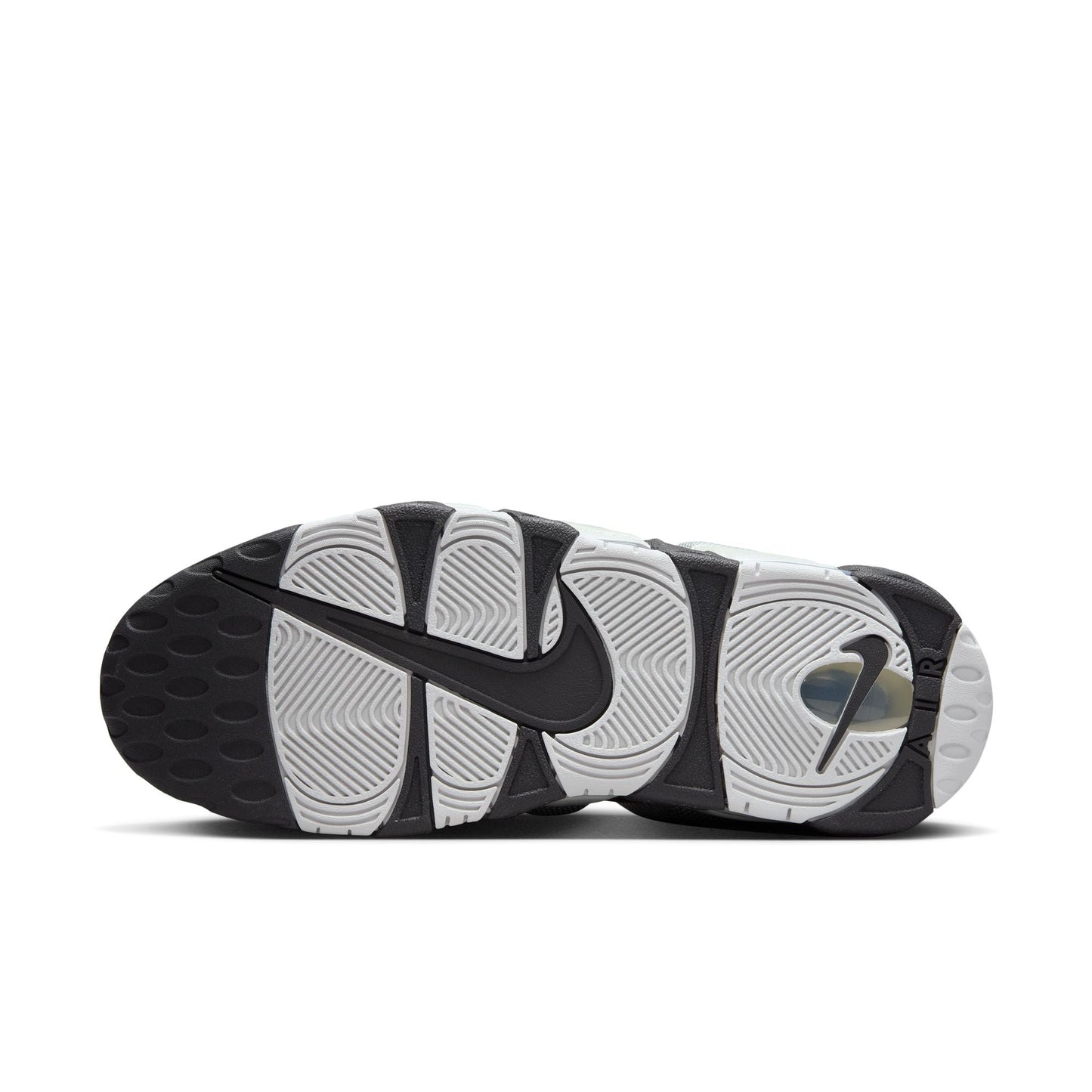 Men's Nike Air More Uptempo Low - "Black Metallic Silver"