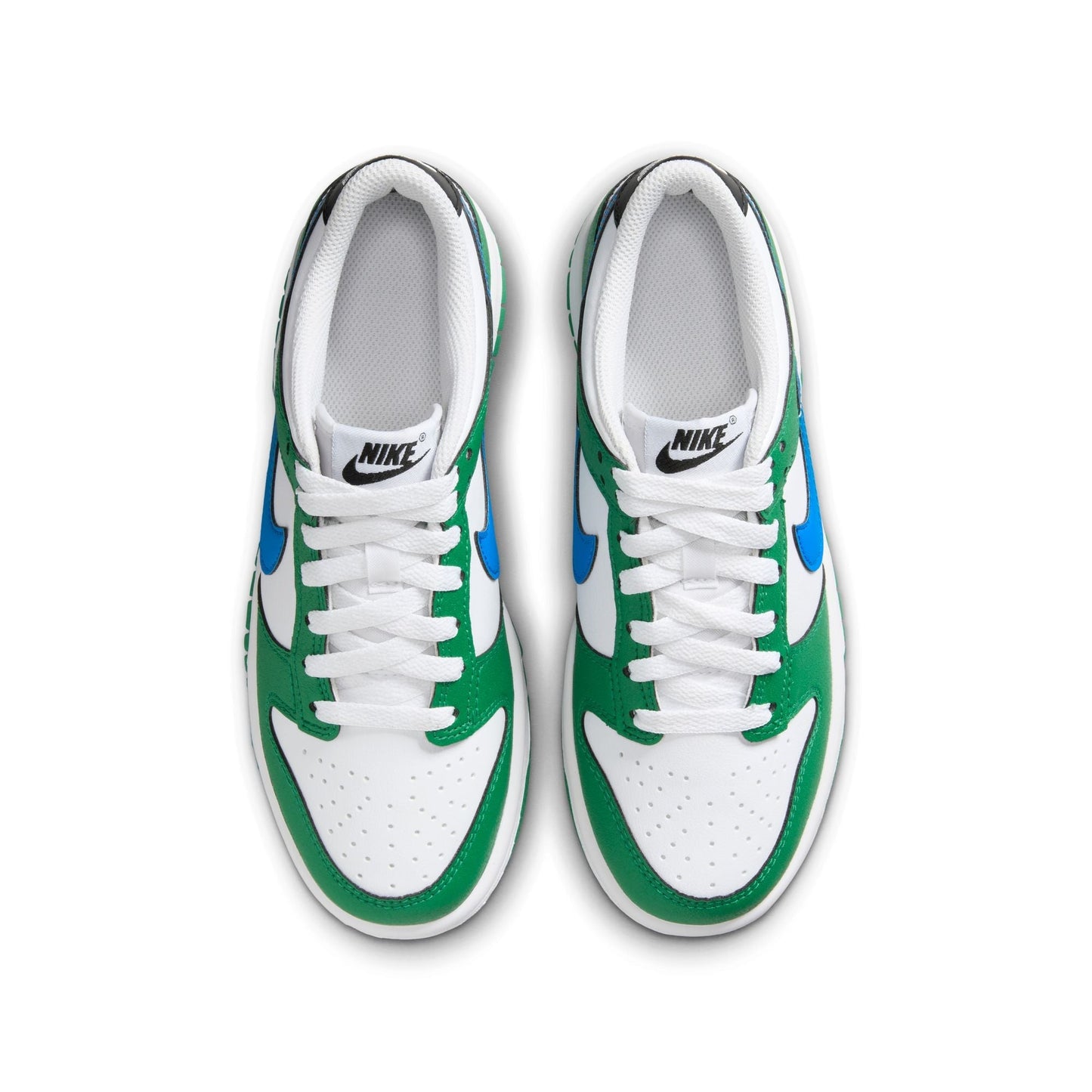Big Kid's Nike Dunk Low - Malachite/Photo Blue