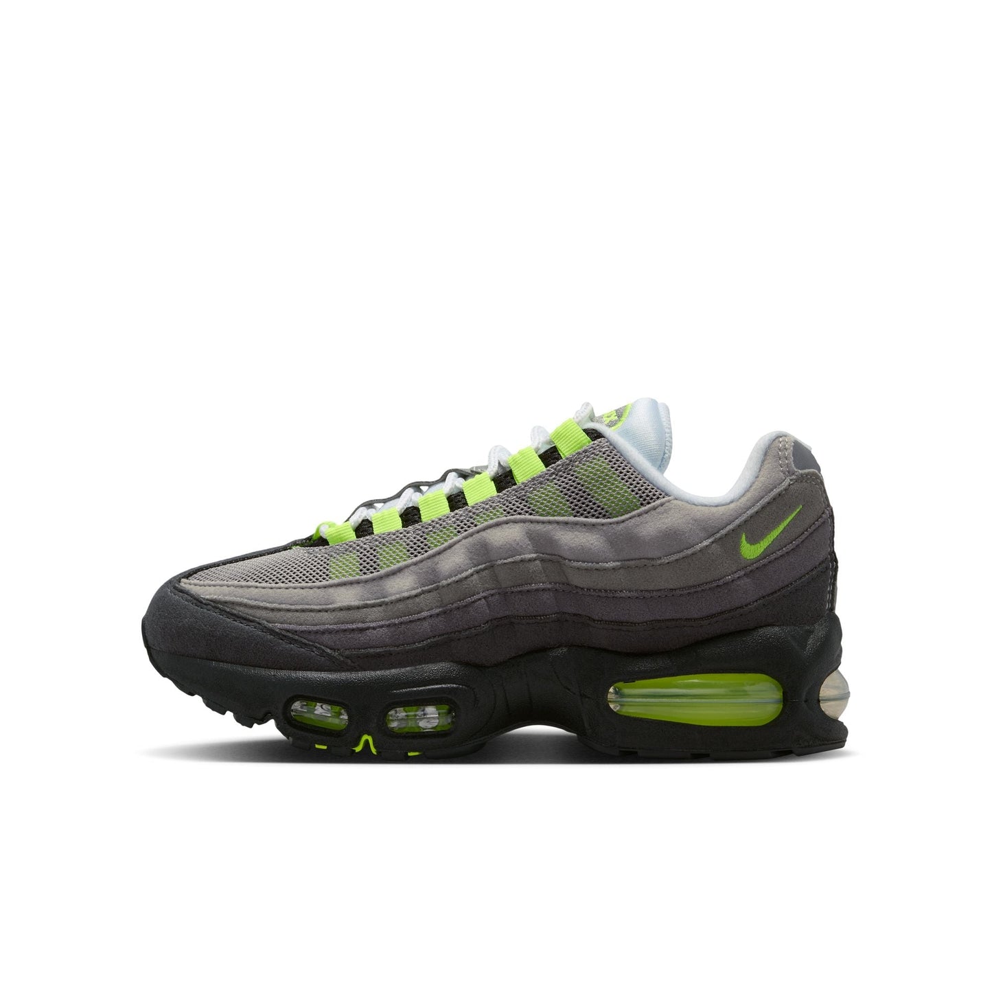 Big Kid's Nike Air Max 95 "Big Bubble" - "Neon"