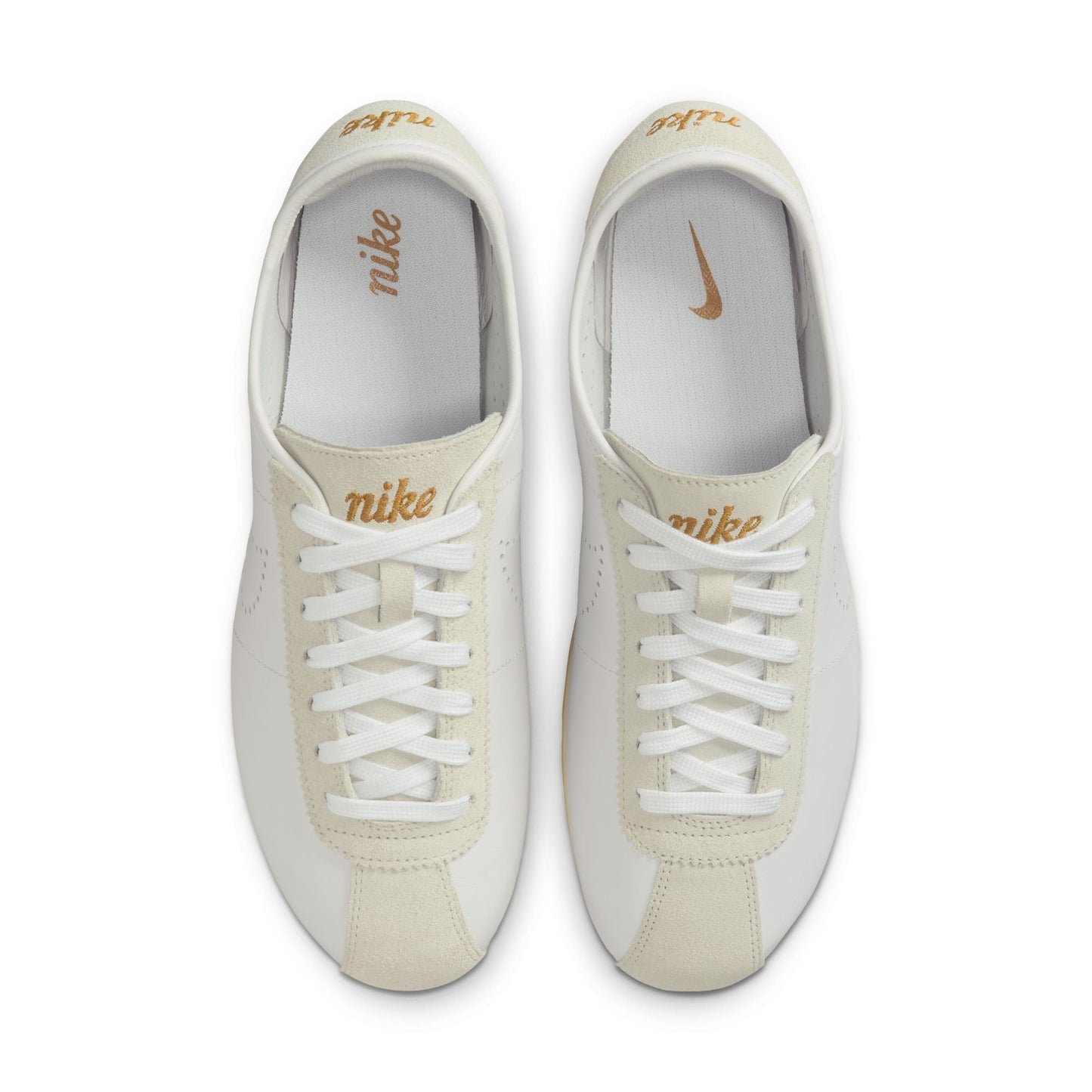 Women's Nike Cortez Leather - "White/Bronze"