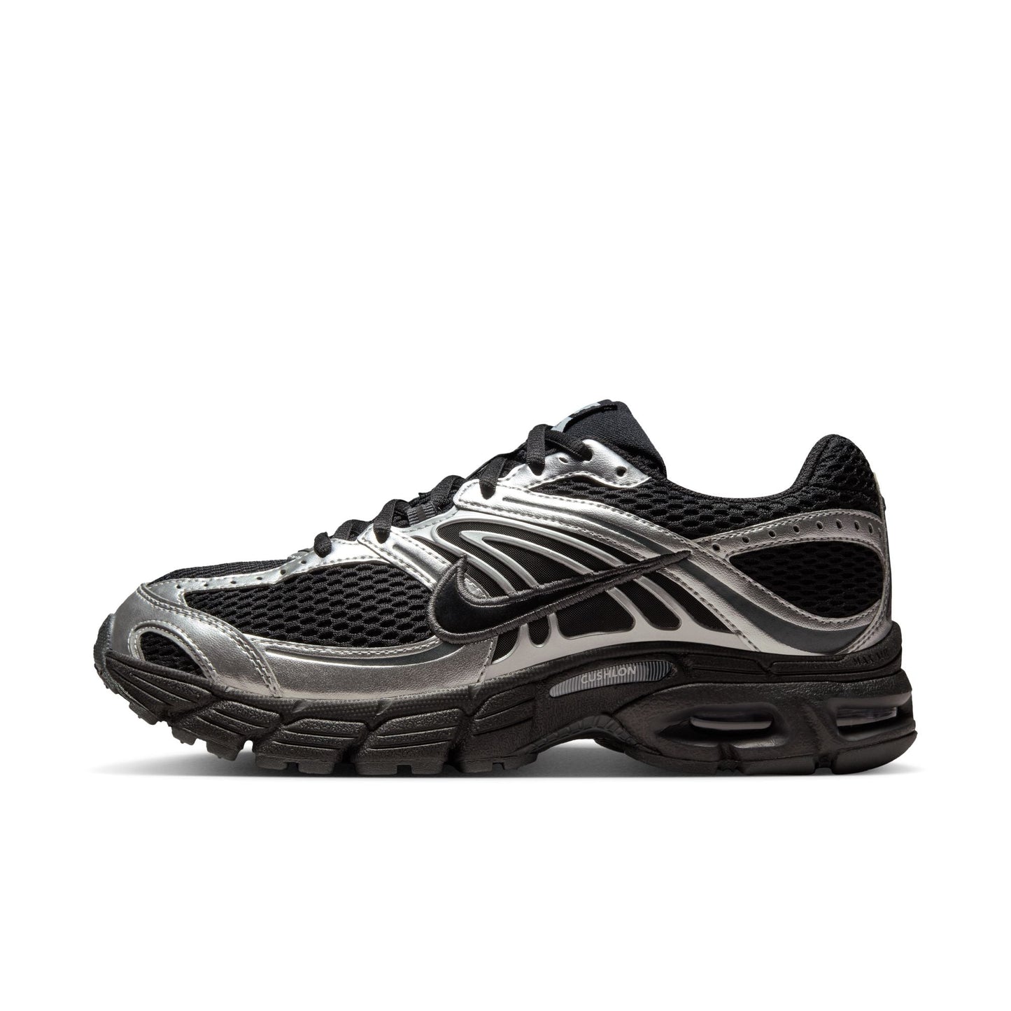 Women's Nike Air Max Metallic Silver - "Black Silver"