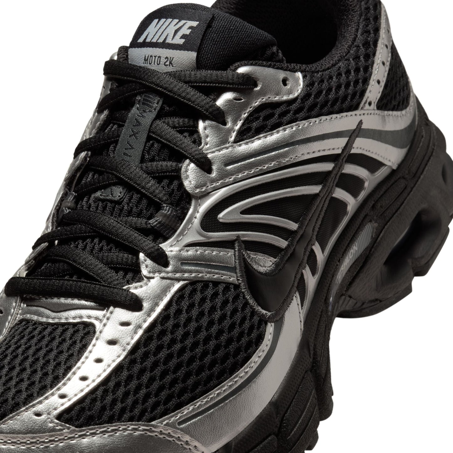 Women's Nike Air Max Metallic Silver - "Black Silver"