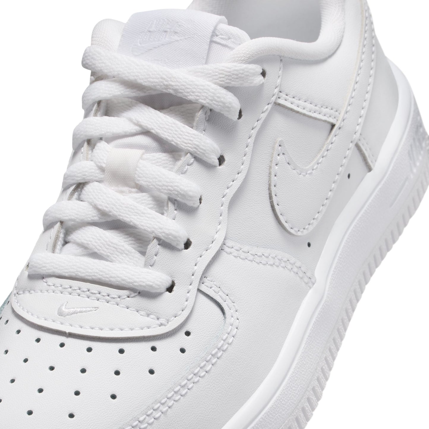 Little Kid's Nike Force 1 Low - "White"