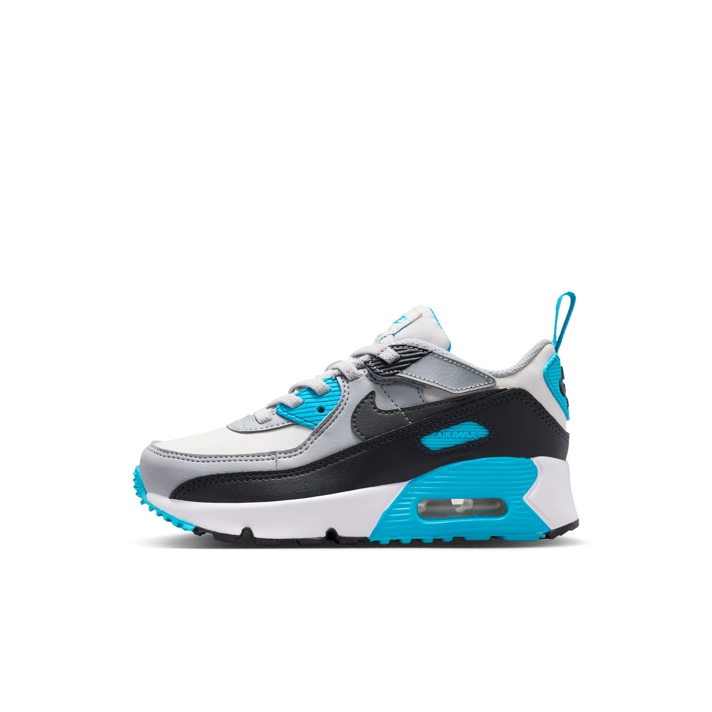 Little Kid's Nike Air Max 90 EasyOn LTR - "Platinum Blue"