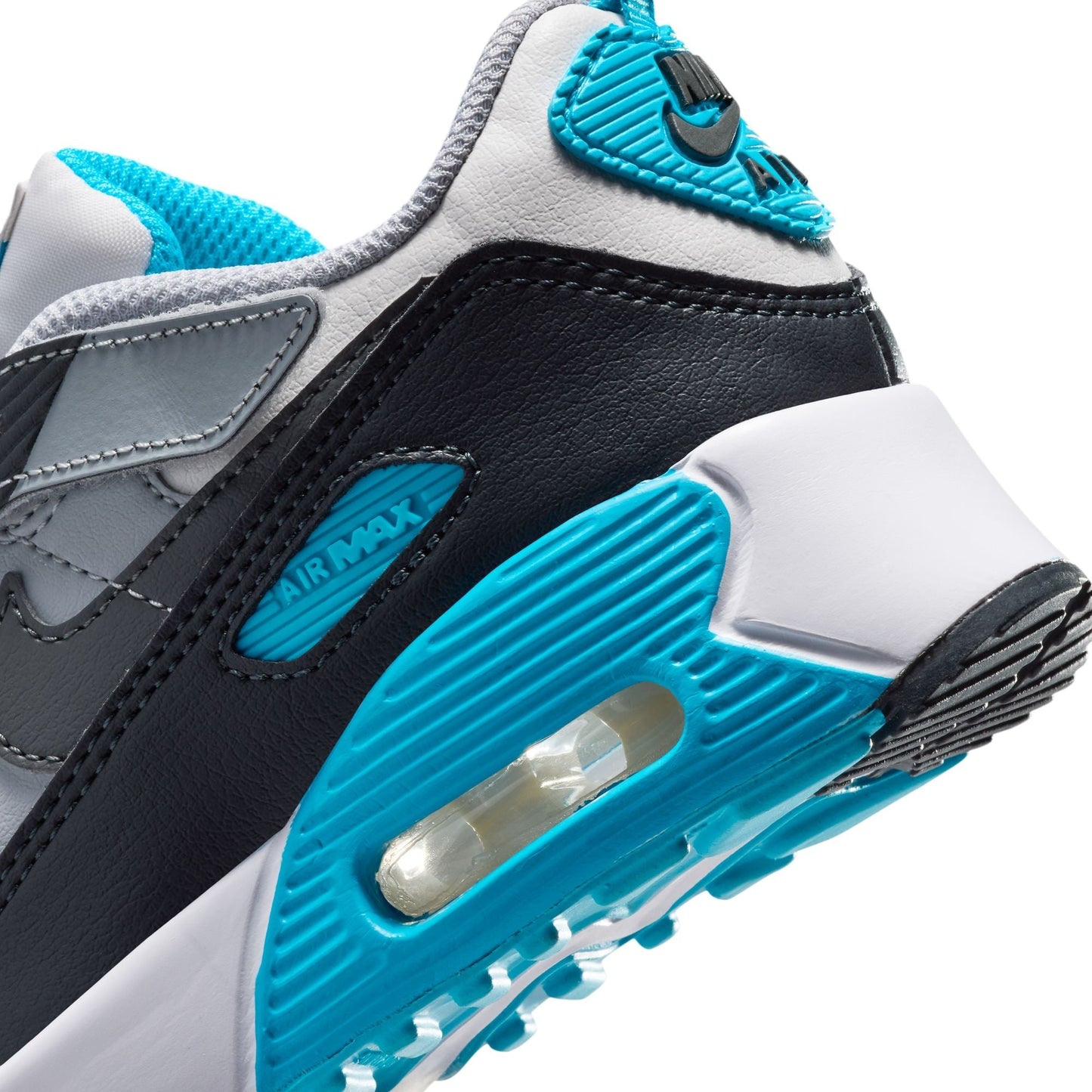 Little Kid's Nike Air Max 90 EasyOn LTR - "Platinum Blue"