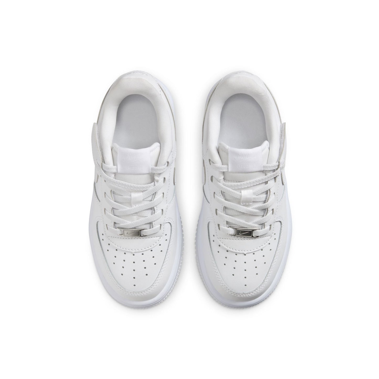 Little Kid's Nike Force 1 Low Easy On - "White"