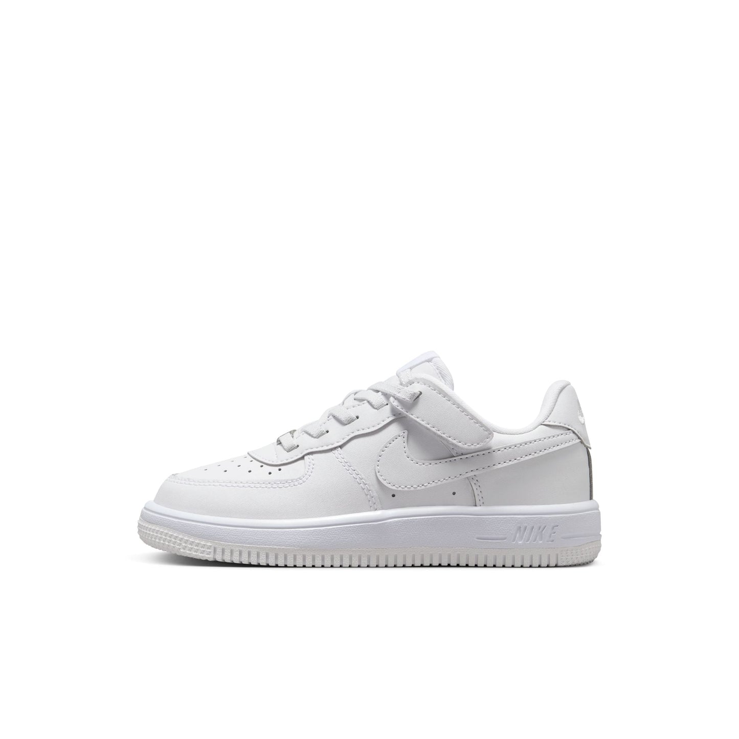 Little Kid's Nike Force 1 Low Easy On - "White"