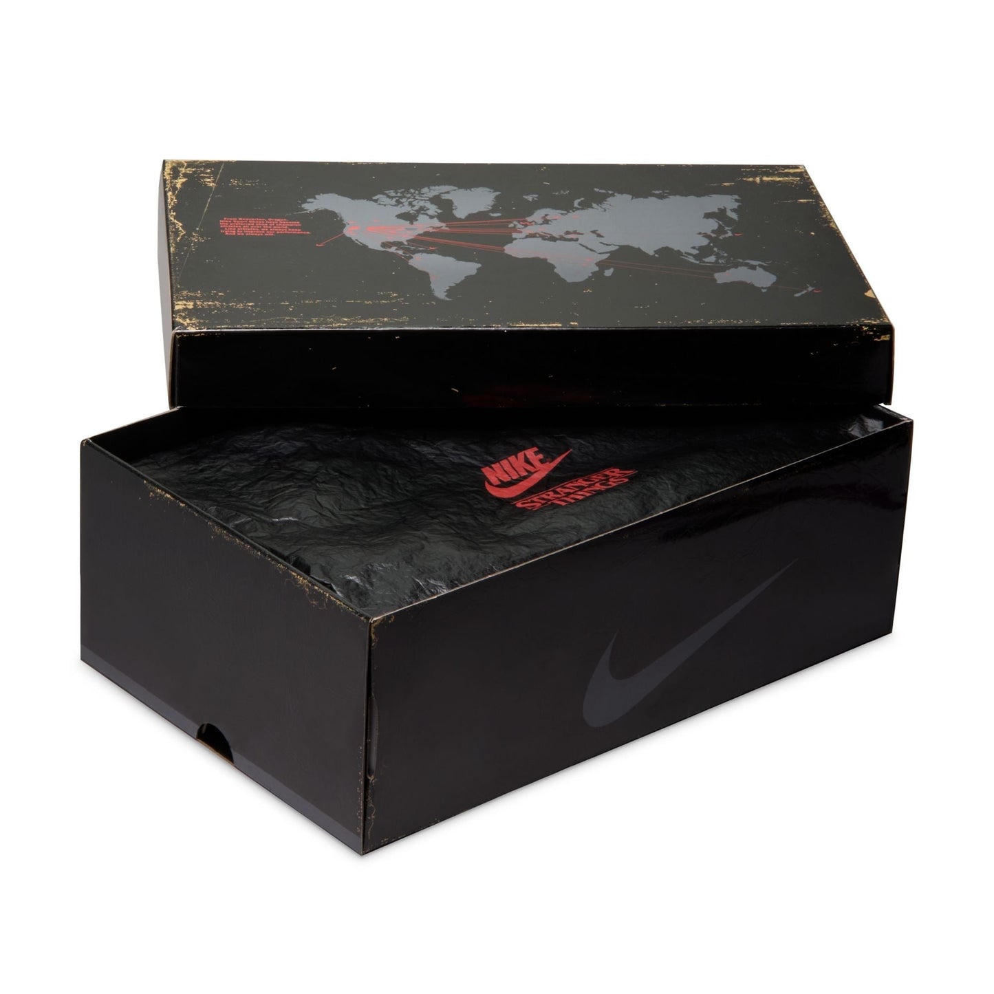 Men's Nike Air Foamposite One X Stranger Things - "Bright Crimson"