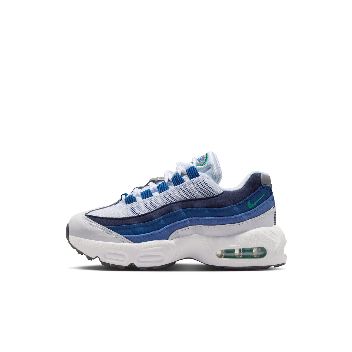 Little Kid's Nike Air Max 95 Premium - "Lake Blue"