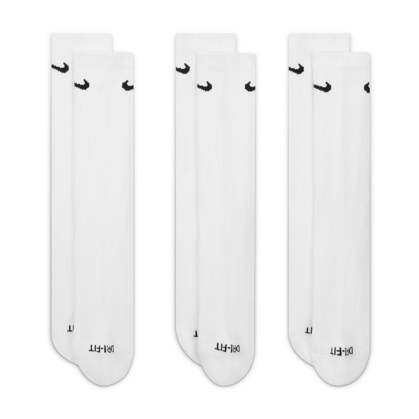 Nike Everyday Plus Cushioned Training Crew Socks - "White"