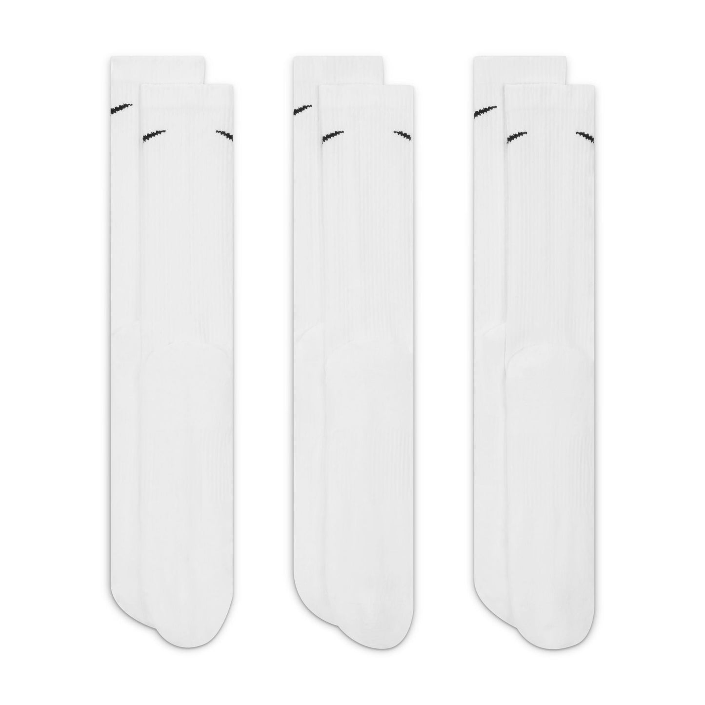Nike Everyday Plus Cushioned Training Crew Socks - "White"