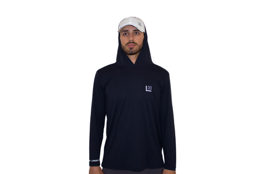 Men's Long Sleeve Hoodie – Performance Wear UV50 by L Cubed Lifestyle