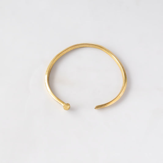 Bent Nail Brass Cuff Bracelet | Doa